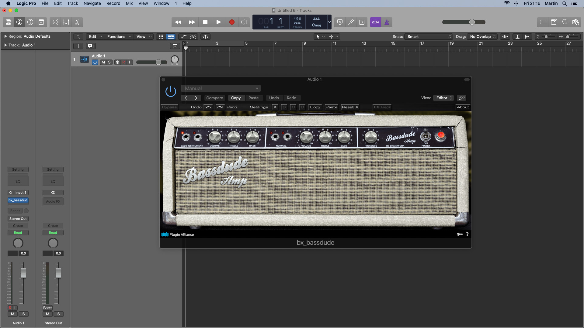 Plugin Alliance Brainworx bx_bassdude